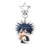 Anime Acrylic Keychain for Jjk Gojo Satoru Inumaki Toge Panda Itadori Yuji Self-Made Acrylic Key Buckle Q Version Bag Pendant
