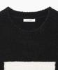 MILLO WOMEN Boucle Square Pullover Knit [Black]