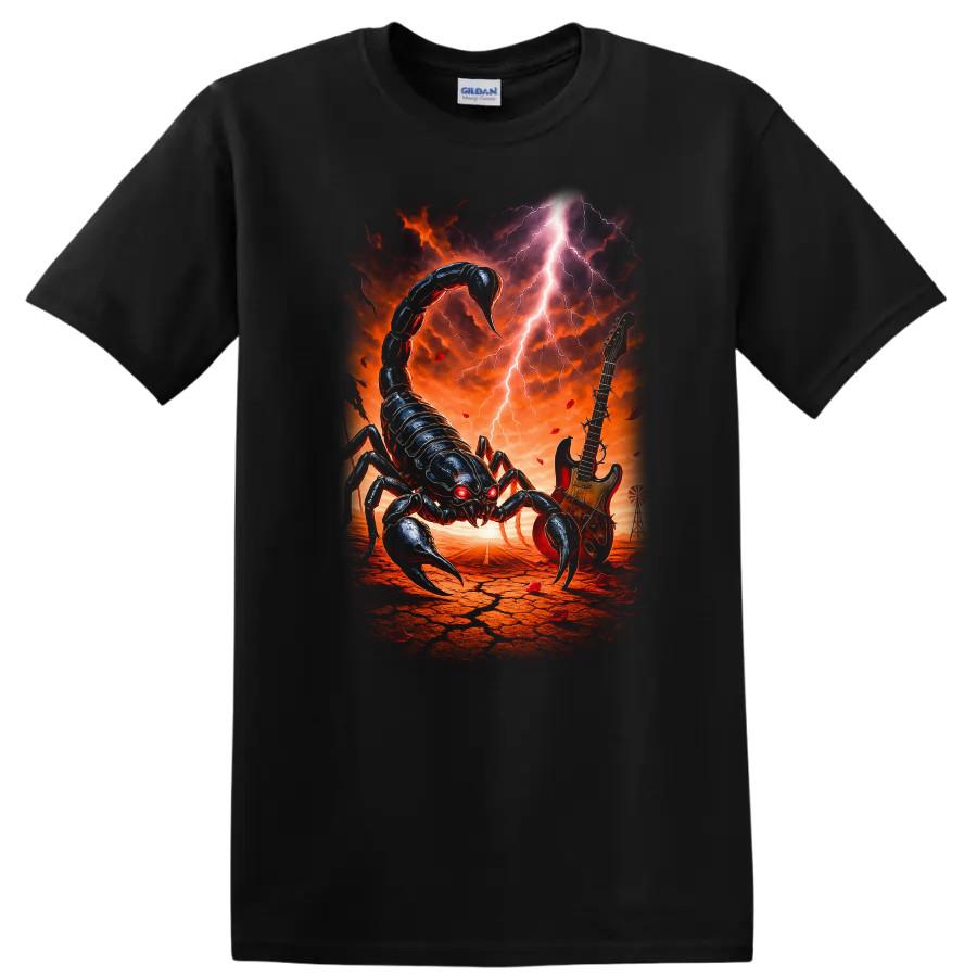 Scorpion Retro Rock Heavy Metal Band Album Cover T Shirt w/ Tee