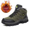 Velká velikost 48 Turistické boty Muži Léto Zima Venkovní Teplá kožešina Neklouzavá Móda Ženy Obuv Chlapci Venkovní Pracovní Kotníková obuv Podzim
