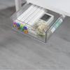 Large Capacity Under Desk Drawer Self Adhesive Desk Organizer Pull Out Storage Box  Household