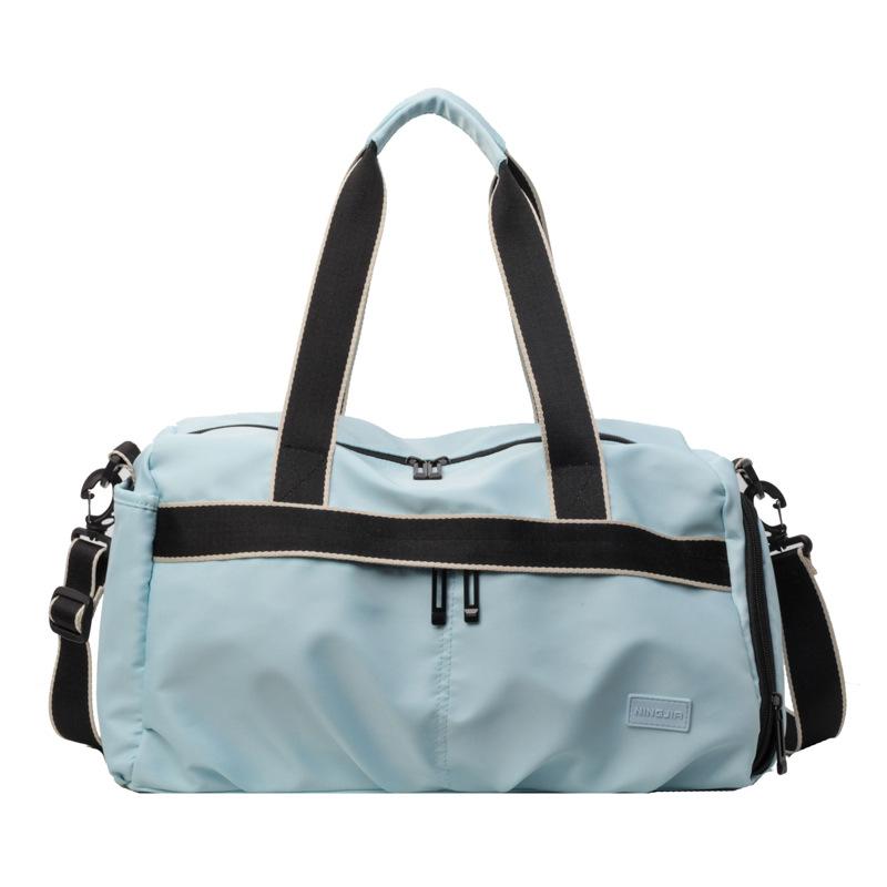 New Simple and Large-capacity Portable Travel Bag, Short-distance Business Trip Boarding Bag, Sports Yoga Messenger Fitness Bag