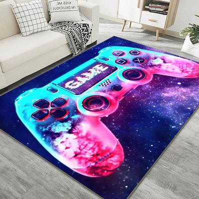 3D Spelconsole Tapijt: Videogame Controller & E-Sports Kamer Vloermat - Coole Woonkamer Decoratie