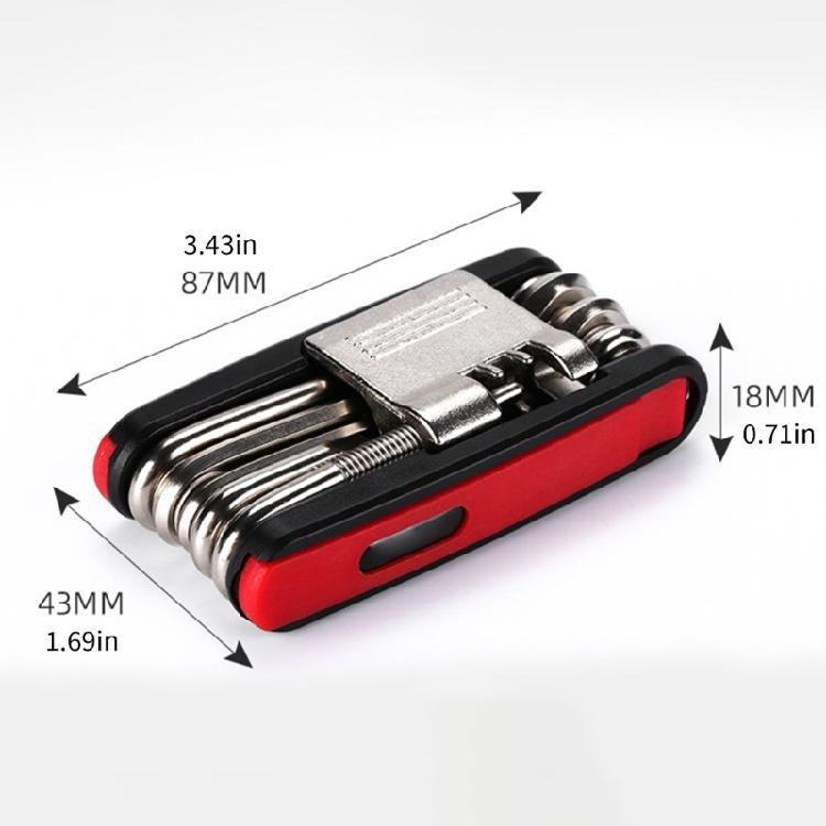 Heavy Type Ratcheting Set Aluminum Alloys Mechanics Bike Maintenance Tool for Cycling Repairs
