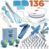 325-Piece Cake Decorating Set with Turntable