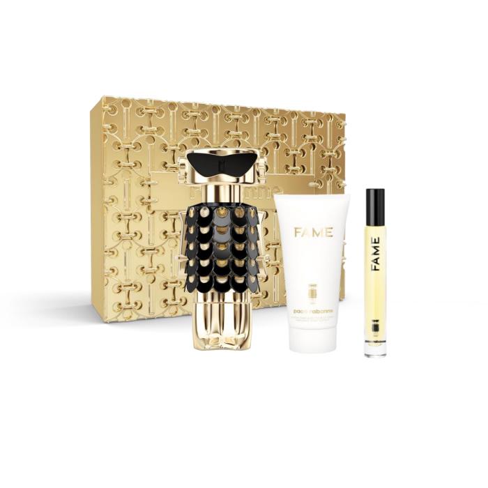 

Paco Rabanne Fame Parfum Spray 80ml Set 3 Pieces