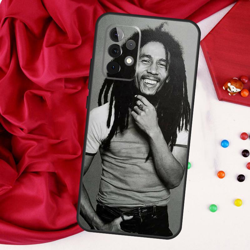 Bob Marley Quotes Rasta Reggae For Samsung Galaxy A15 A55 A53 A33 A35 A22 A32 A52 A54 A34 A14 A56 A36 A26 A16 A05 A06 Case