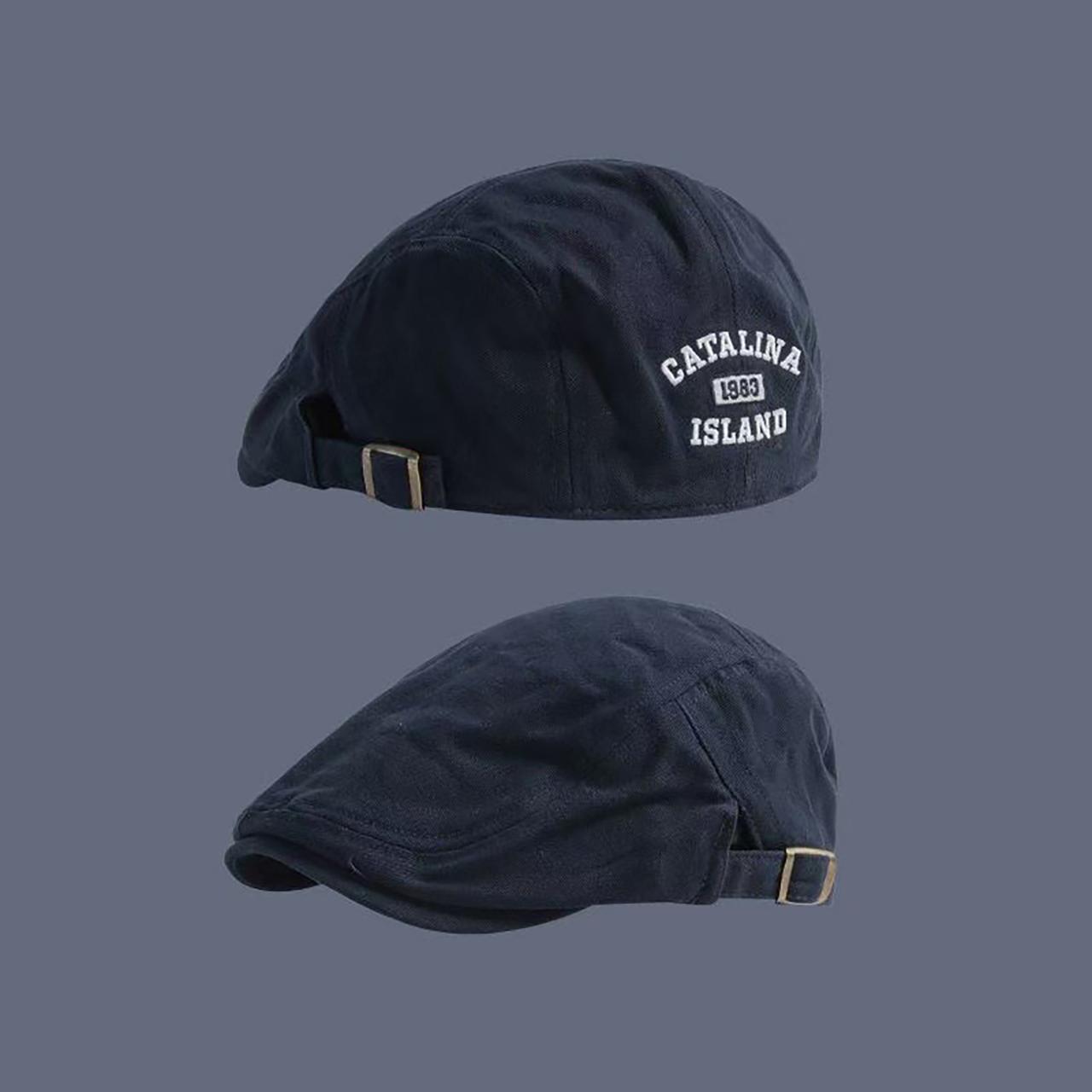 

Japanese Reverse Wear Forward Caps For Women Fashion Embroidery Letters Street Berets Hip Hop Cotton Adjustable Newsboy Hats One Size