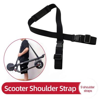 Adjustable Electric Bike Shoulder Strap - Non-Slip Nylon Carrying Belt For Skateboard, Kick Scooter-1/2pcs Shoulder Strap Belt