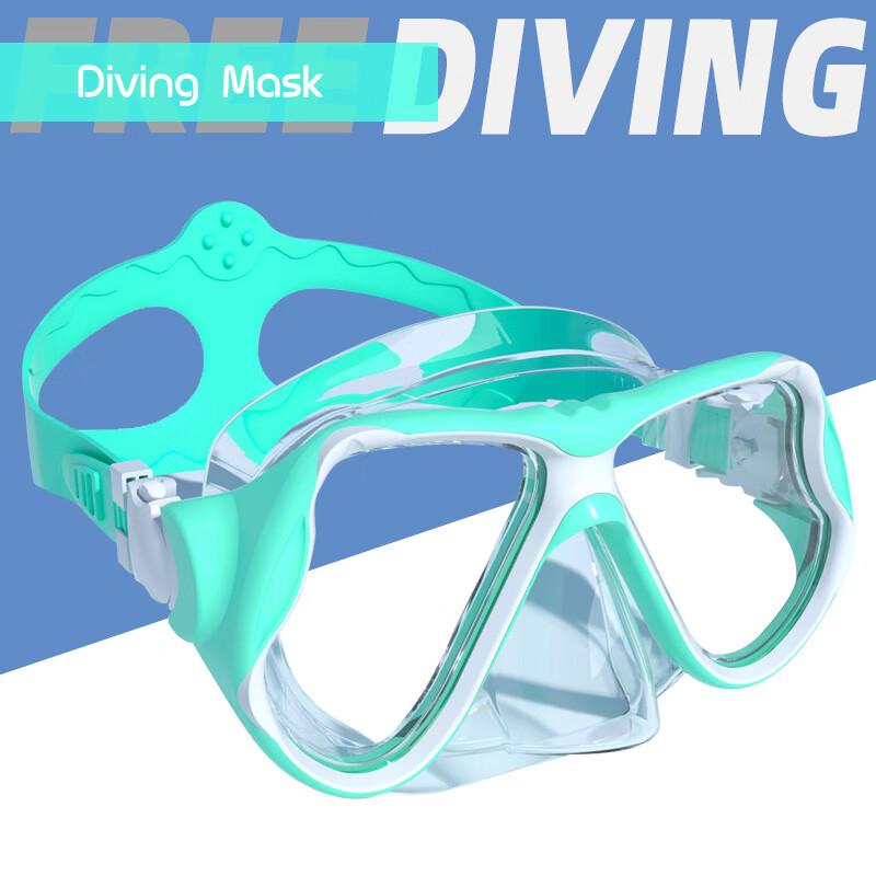 Baoyuan Adult Silicone Diving Mask & Full Dry Snorkel Set