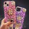 Luxury 3D Bling Rhinestone Crystal Flower Phone Case For Samsung Galaxy A17 A16 A15 A14 A13 A12 A07 A06 A05 A05S 4G 5G