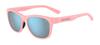 Tifosi Swank (Satin Crystal BlushSmoke Bright Blue) 1500404581 - Full-frame Wellington Retro Casual Glasses with Two Lenses.