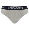 Lyle & Scott Mens Branded Tape Briefs (Pack of 3)
