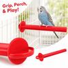 Plastic Bird with Nail Grinding Surface for Pet Birds