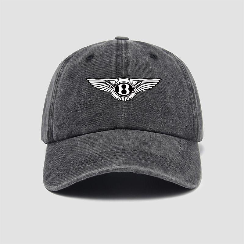 

Vintage Baseball Cap Adjustable Unisex Sun protection Hat Outdoor For New Bentley Flying Spur Continental GT Bentayga Mulsanne чёрный