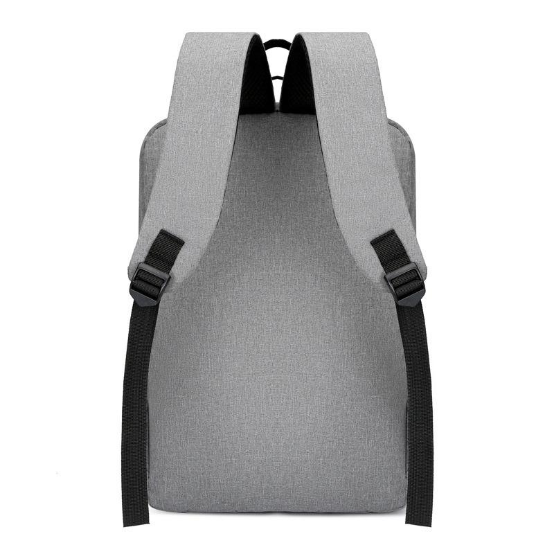 High-end Men's 15-inch Multifunctional Business Backpack with USB and Logo Printing Option