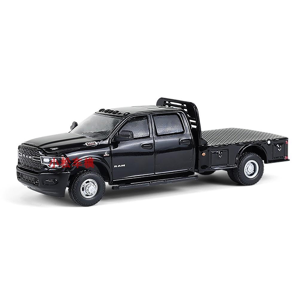 GreenLight 1:64 2023 Ram 3500 Dually Flatbed 46160-F Simulation Car Metal Alloy Model Decoration Display Collection Gifts