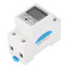 220V 5(80)A Digital 1 Phase 2 Wire 2P Din Rail Electric Meter Electronic KWh Meter