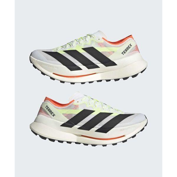 adidas Terrex Agravic Speed Ultra 2 Cloud White Impact Orange Men Sneakers Core-Black Semi-Impact-Orange JS3534