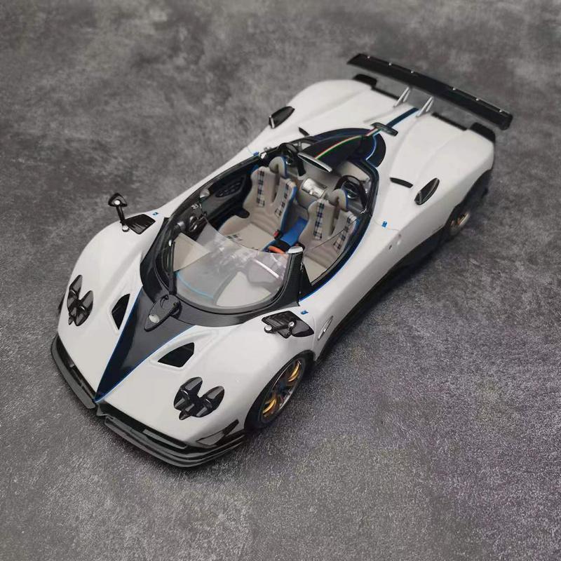 1/32 Pagani Zonda HP Barchetta Alloy Concept Sports Car Model Diecasts Metal Racing Car Vehicles Model Sound Light Kids Toy Gift