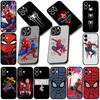Spider Man Marvel Spiderman Phone Cover for Samsung Galaxy A05 A06 A14 A50 A51 A52 A12 A13 A23 A70 A07 A25 A26 M53 A56 Soft Case