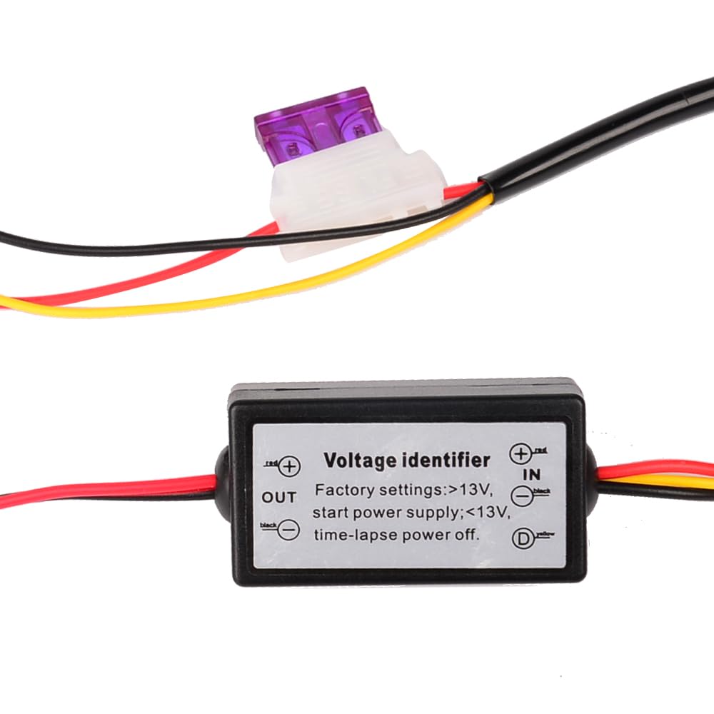 HUIQIAODS Daylight LED Auto Lighting Unit, 12 V, 24 W, Lights Up When Engine