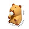 PVC Cute Capybara Pinch Toy Blowing Bubble Funny Relax Ball Sensory Fidget Toys Small Squeeze Ball Toys For Kids Boys Aldult