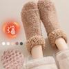 Womens Winter Slipper Socks Non Slip Grip Thermal Fuzzy Floor Socks Cozy Indoor Sleep Socks Thick Plush Fleece Lined Ankle Socks