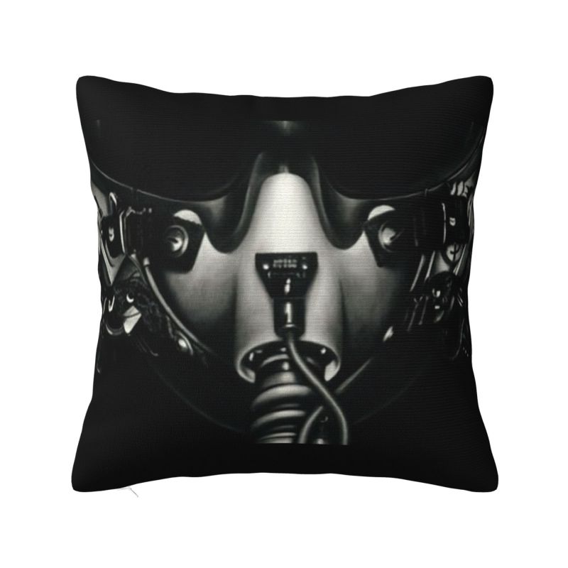 Cockpit Six Dials Flight Simulator Pilot Nordic Pillow Cover Home Decor Airplane Aircraft Car Cushion