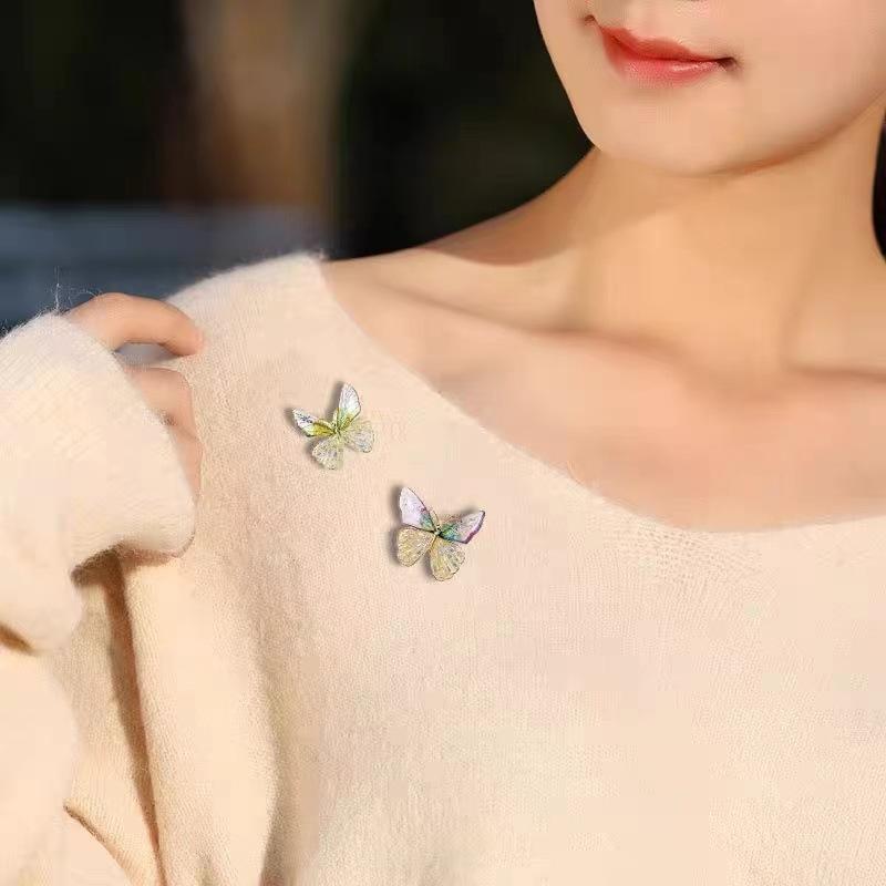 Femei Broșe Ace de haină Floare Fluture Perlă Moda Acice Accesorii