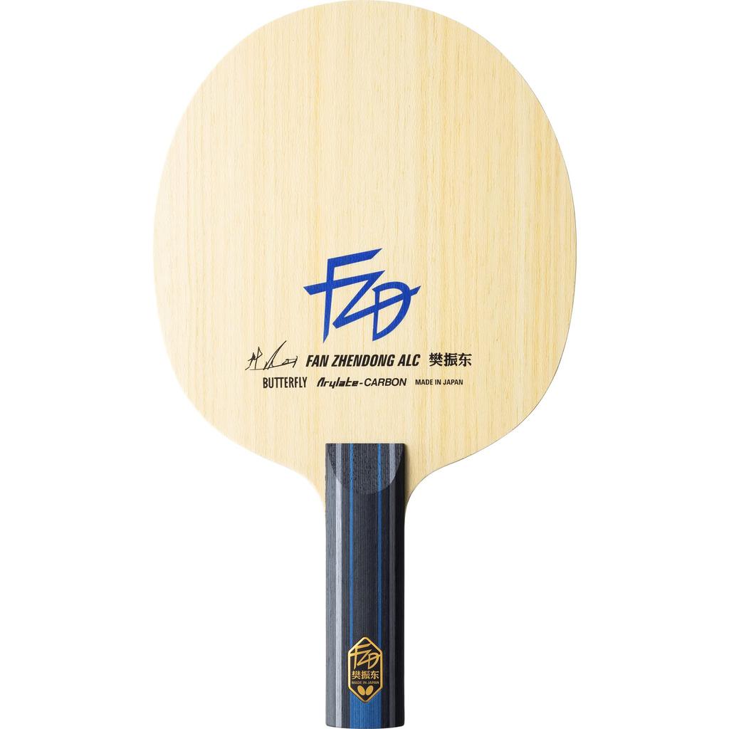 Butterfly Table Tennis Racket Fan Zhendong ALC-ST Straight Offensive Shakehand 37224 Blade Size 157×150mm (Regular)