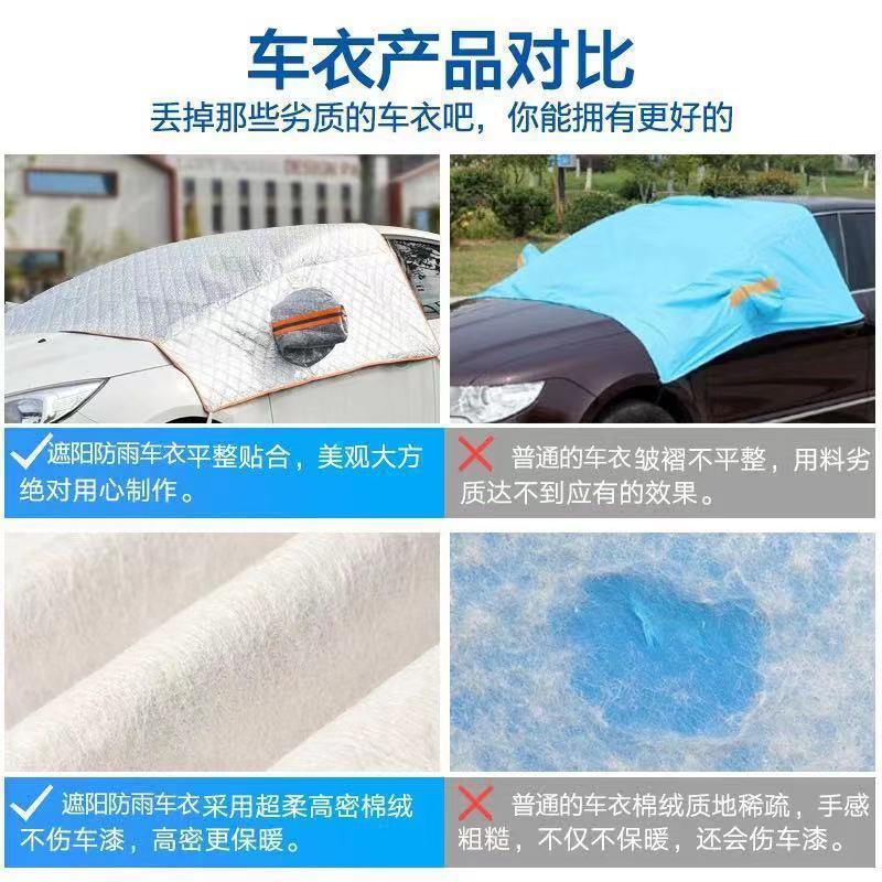 Osłona przeciwsłoneczna Gangnuo na przednią szybę samochodu – letnia ochrona przed słońcem i mrozem