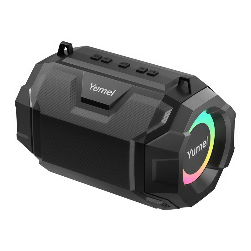 Smart Mini Bluetooth Speaker with AI, Heavy Bass, Card/U Disk Support, and Long Battery Life