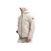 Fila Solid Color Casual Loose Hooded Zipper Long Sleeve Waterproof Windproof Jacket Men Jacket Garden-Gray A11M417708F-GY