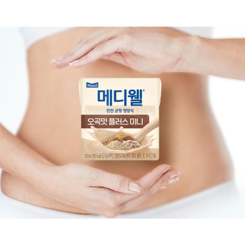 Mediwell Five Grain Flavor Plus Mini Nutritional Meal 24p, 3.6L, 1 Set