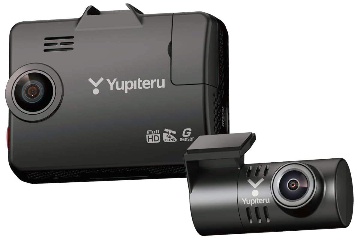 

2025 Latest Yupiteru Front and Rear Dual Camera Drive Recorder with STARVIS2 for Improved Nighttime Standard Parking Front and Rear Full No SD Card