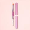 Yousheng Universal Nail Art Pen Easy Use Stainless Steel Dual Ended 2 in 1 Gel Nail Brush for Home