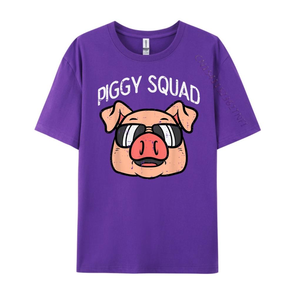 Piggy Squad Pig Farmer Hog Farm Animal 3XL Men Clothing Men Clothes Slogan