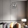 Removable Cutlery Wall Clock 3D Decorative Horloge Room Home Decoration Metal Clock  Living Room