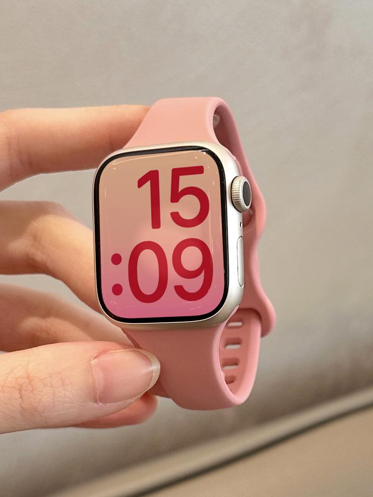 Slim Silicone Strap For Apple Watch Band 45mm 44mm 40mm 41 42-38mm sport bracelet iwatch series 8 7 se 3 4 5 6 9 10 ultra 2 49mm