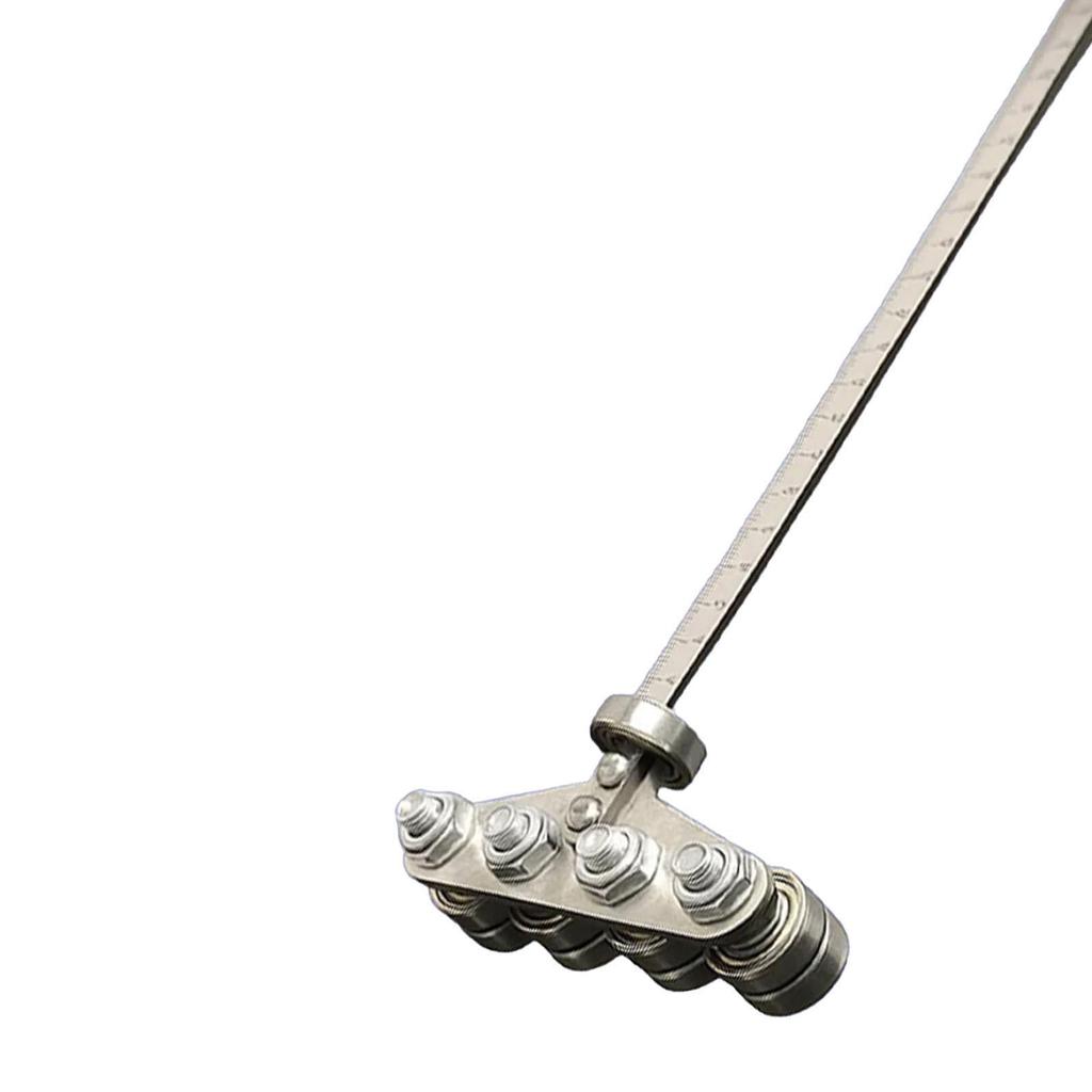 Positioning Calipers For Measurements & Easy Wood Cutting,Stainless Steel Measuring Tool For Circular Saws,Adjustable Guide Rail ( Bearings 3mm)