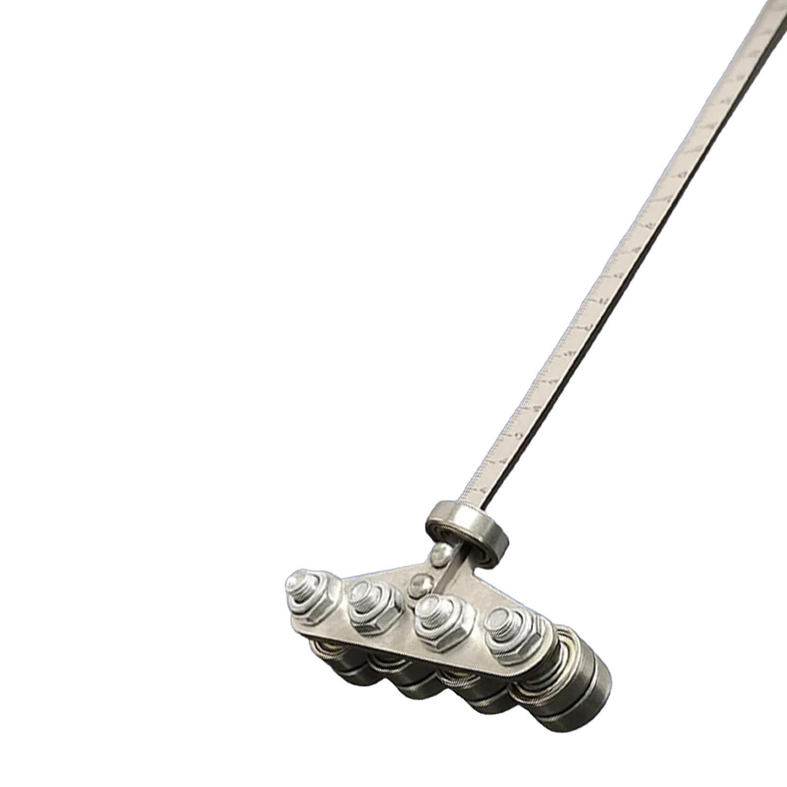 

Позиционирующие штангенциркули для измерений и легкой резки дерева, измерительный инструмент из нержавеющей стали для дисковых пил, регулирующая направляющая ( Подшипники 3мм) One Size