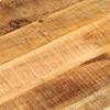 Vidaxl Blat Stołu, 100X50X3,8 Cm, Owalny, Surowe Drewno Mango