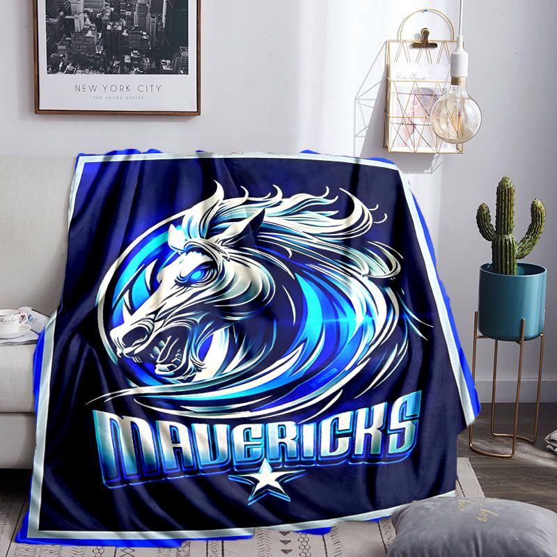 MAVERICKS BASKETBALL TEAM Blanket Lightweight Flannel Bedding Blanket Perfect for Travel, Camping, Living Rooms, Offices, Sofas, Fan Christmas Gift