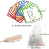 Wooden Creative Sticks And Rings Puzzle Intelligence Game Montessori Early Childhood Educational Toys For Children