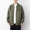 Herren Modische Lässige Pilot Jacke mit Baseballkragen für Herbst und Winter