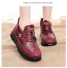 Women's Winter Non-Slip Cotton Grandma Boots - Warm, Thickened Flat-Bottom Shoes for Middle-Aged & Elderly