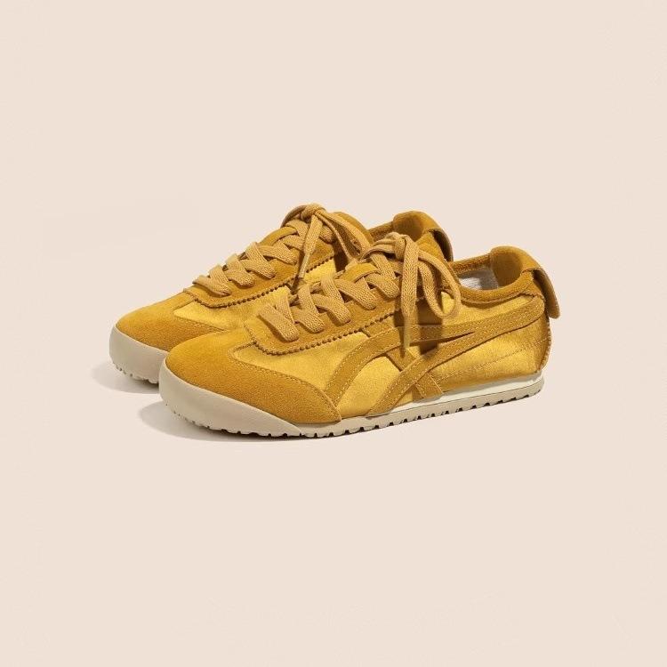 Soft leather retro German training shoes women's 2025 spring new thick-soled color matching lace-up versatile casual shoes sports Forrest Gump shoes