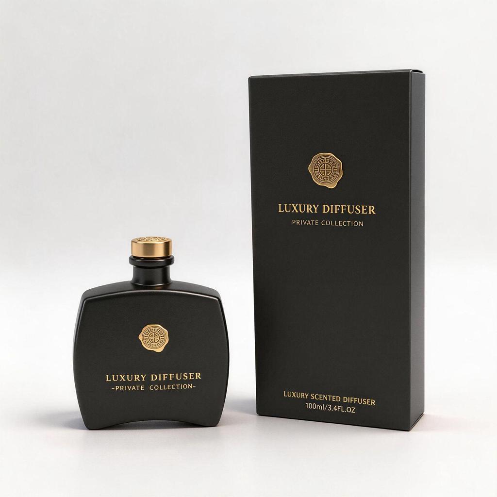 Luxury Aromatherapy Essential Oil Diffuser: Long-Lasting Scent for Home, Bedroom, and Bathroom