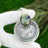Friendship Day Sale Natural Labradorite Bezel Pendant Jewelry Sterling Silver